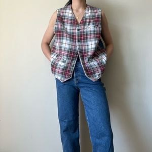 GAP Plaid Vest